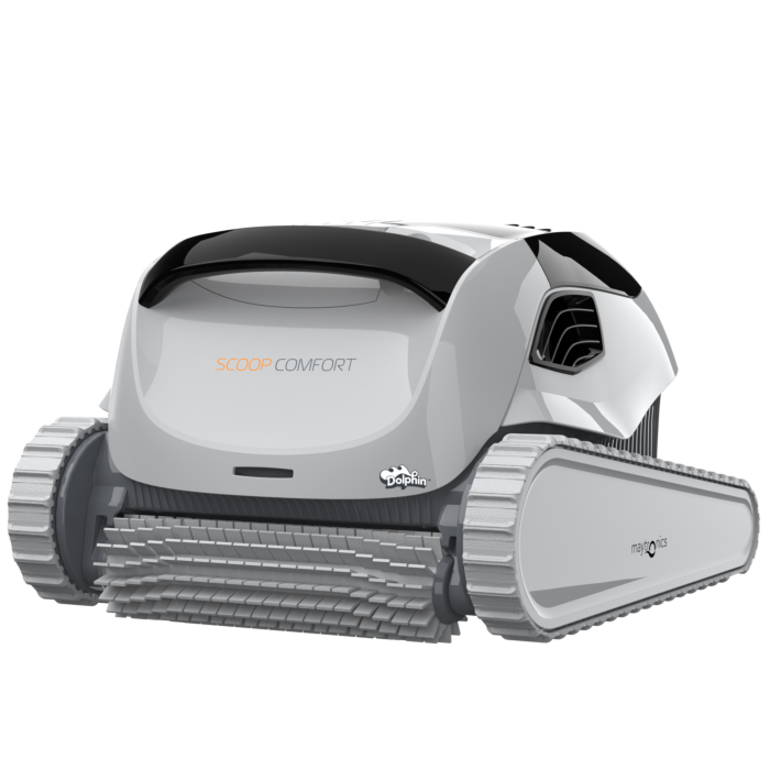 Dolphin Poolroboter | Scoop Comfort inkl. Caddy | 3 Jahre Garantie