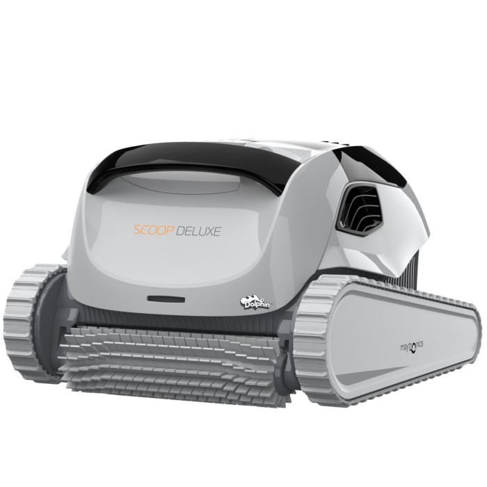 Dolphin Poolroboter | Scoop Deluxe inkl. Caddy | 3 Jahre Garantie