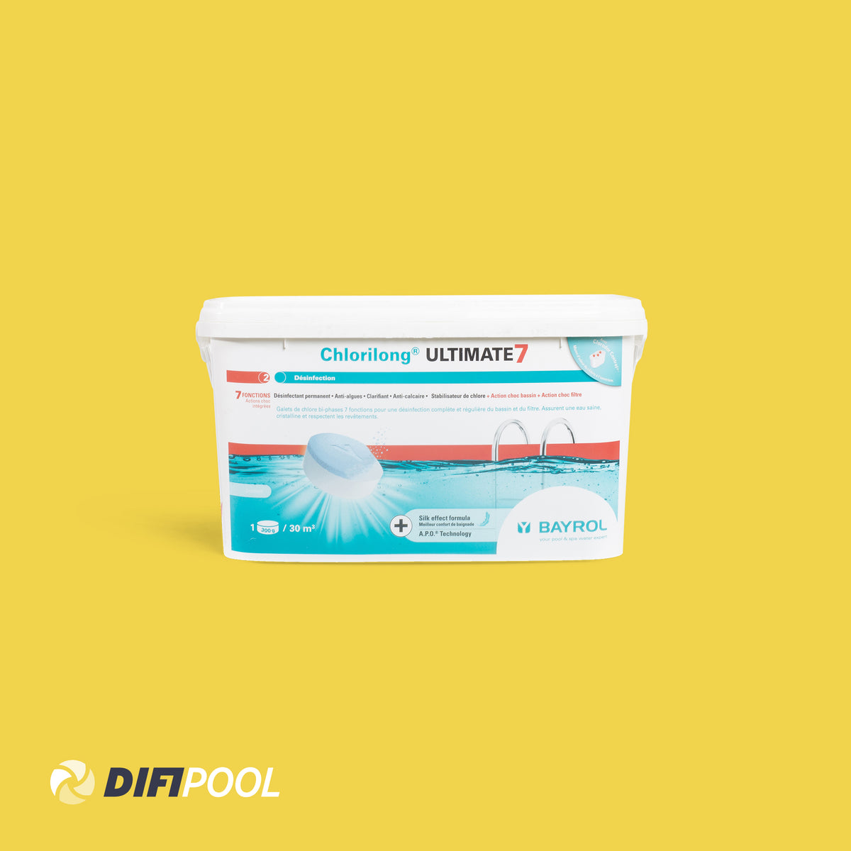 Bayrol Chlorilong Ultimate 7 | Multifunktionstabletten | 4,8kg