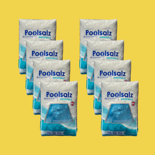Poolsalz | 8 x 25kg Sack | Salz aus Österreich | 200kg