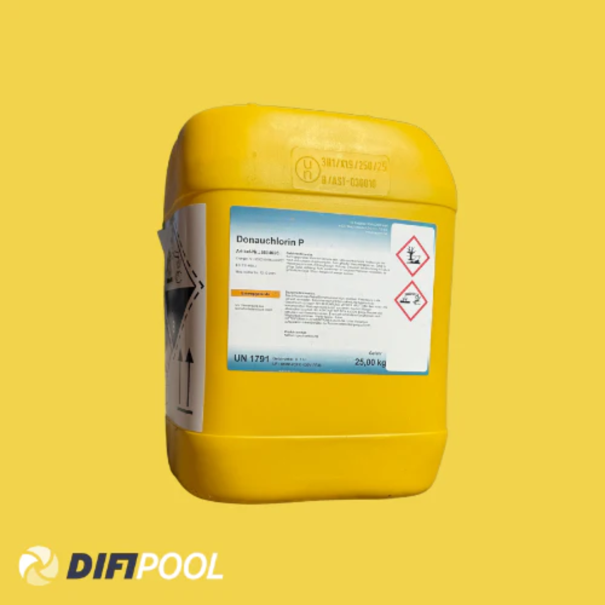 Chlor flüssig | 25 kg | 13 % Aktivchlor | für Dosieranlagen | ca. 20 Liter