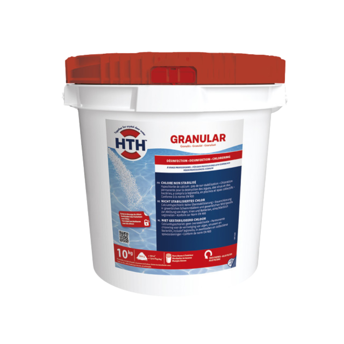 HTH Chlorgranulat 70% im 10kg Kübel