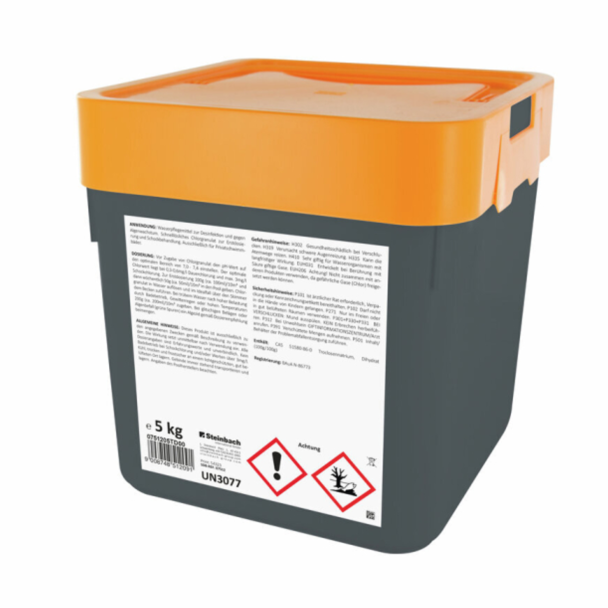 Steinbach Chlorgranulat, 5 kg Schnelllösliches