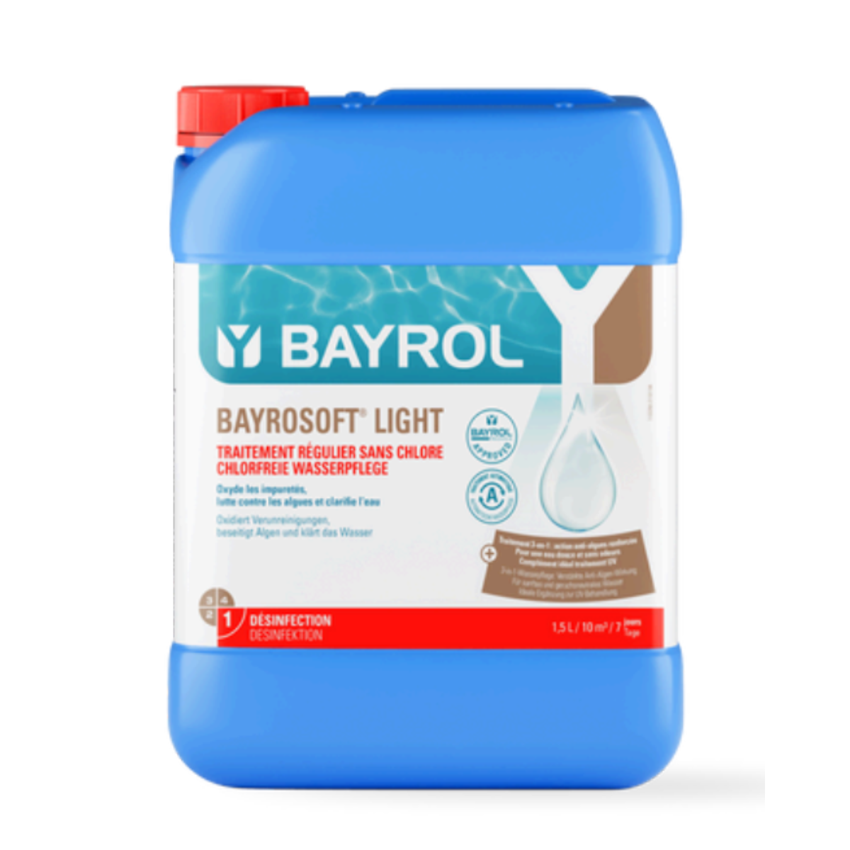 Bayrol Bayrosoft Light Wasserdesinfektion 11,9% | flüssig | 20 Liter