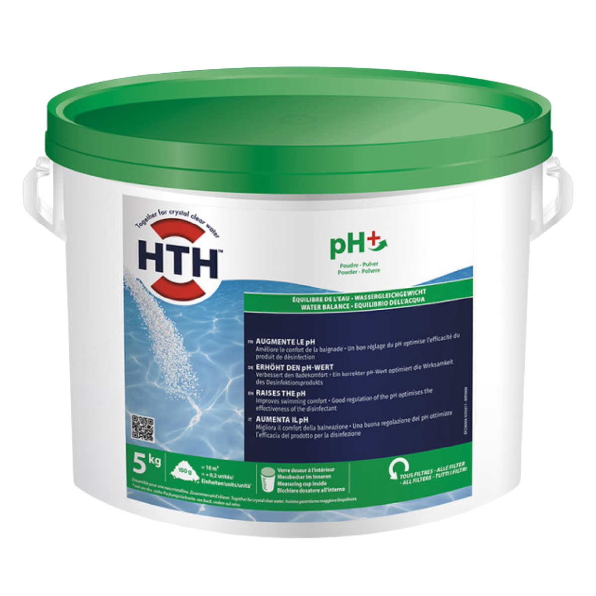 HTH pH-Minus Pulver | Mikrogranulat | 5kg ALT