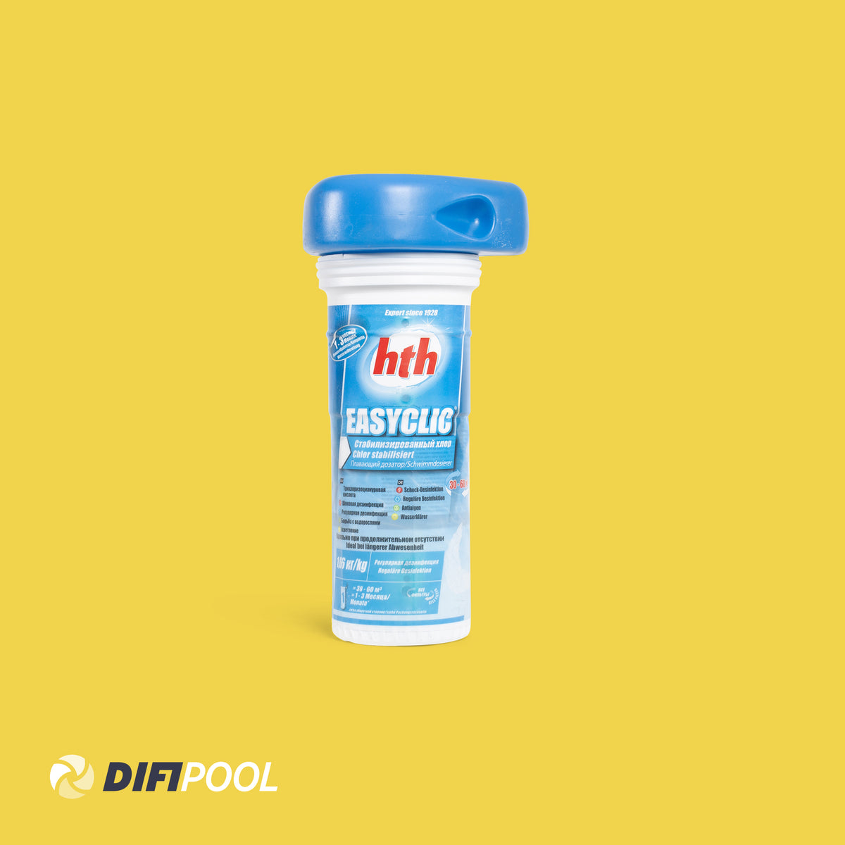 HTH Wasseraufbereitung Easyclic im Schwimmdosierer komplett | 1,66kg