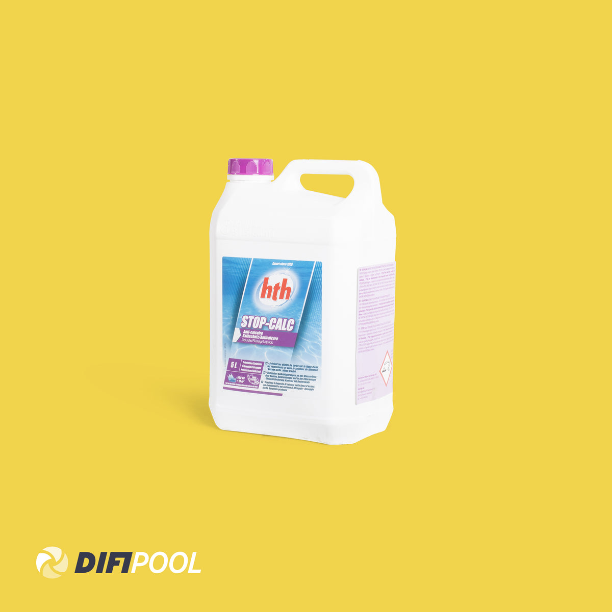 HTH Stop-Calc | Anti Kalk | Kalk Stop flüssig | 5 Liter