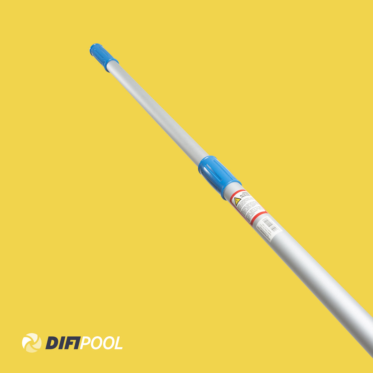 Peraqua Ocean Teleskopstange 2-teilig 2,4-4,8m alu silber eloxiert