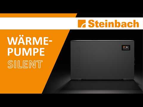 Steinbach Wärmepumpe Silent 7 | R290 - Heizen & Kühlen | Salzwassergeeignet | WLAN & App | Modell 2026