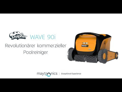 Dolphin Wave 90i Poolroboter für Hotel-, Gewerbe- & öffentliche Pools bis 20m länge