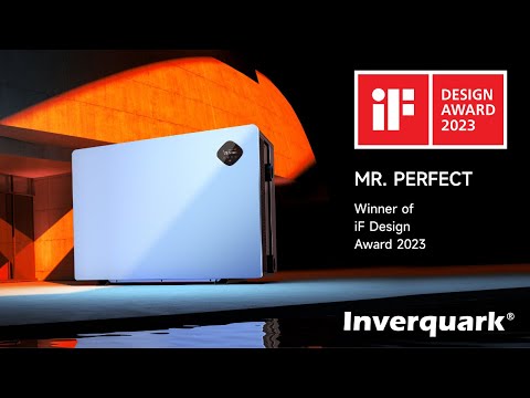 Inverquark Mr. Perfect MPC220 Poolwärmepumpe Inverter 22,0 kW – 230V – für 40–80 m³ Pools – 3 Jahre Garantie, 7 Jahre Wärmetauscher & Kompressor
