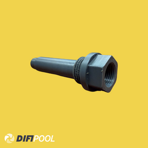 DIFI PVC Tauchhülse | salzwasserbeständig | 1/2" Außengewinde | L:85mm