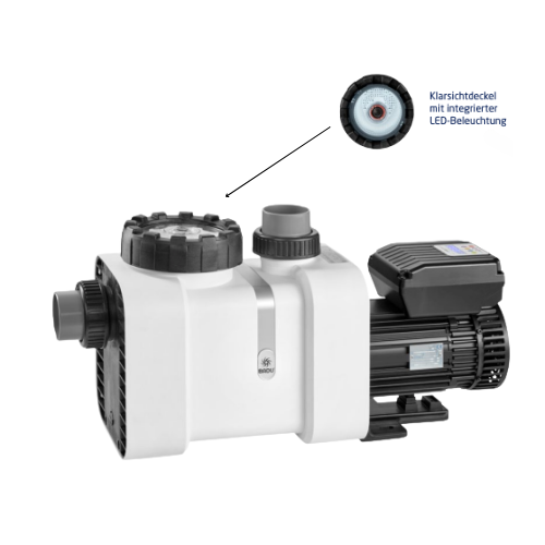 Speck Badu Filterpumpe DELTA Eco VS | Drehzalgeregelt | 1-phasig | 1,1kw | 230V