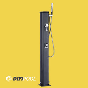 Formidra Solardusche Jolly-Go | 20 Liter | Anthrazit