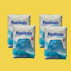 Poolsalz | 4 x 25kg Sack | Salz aus Österreich | 100kg