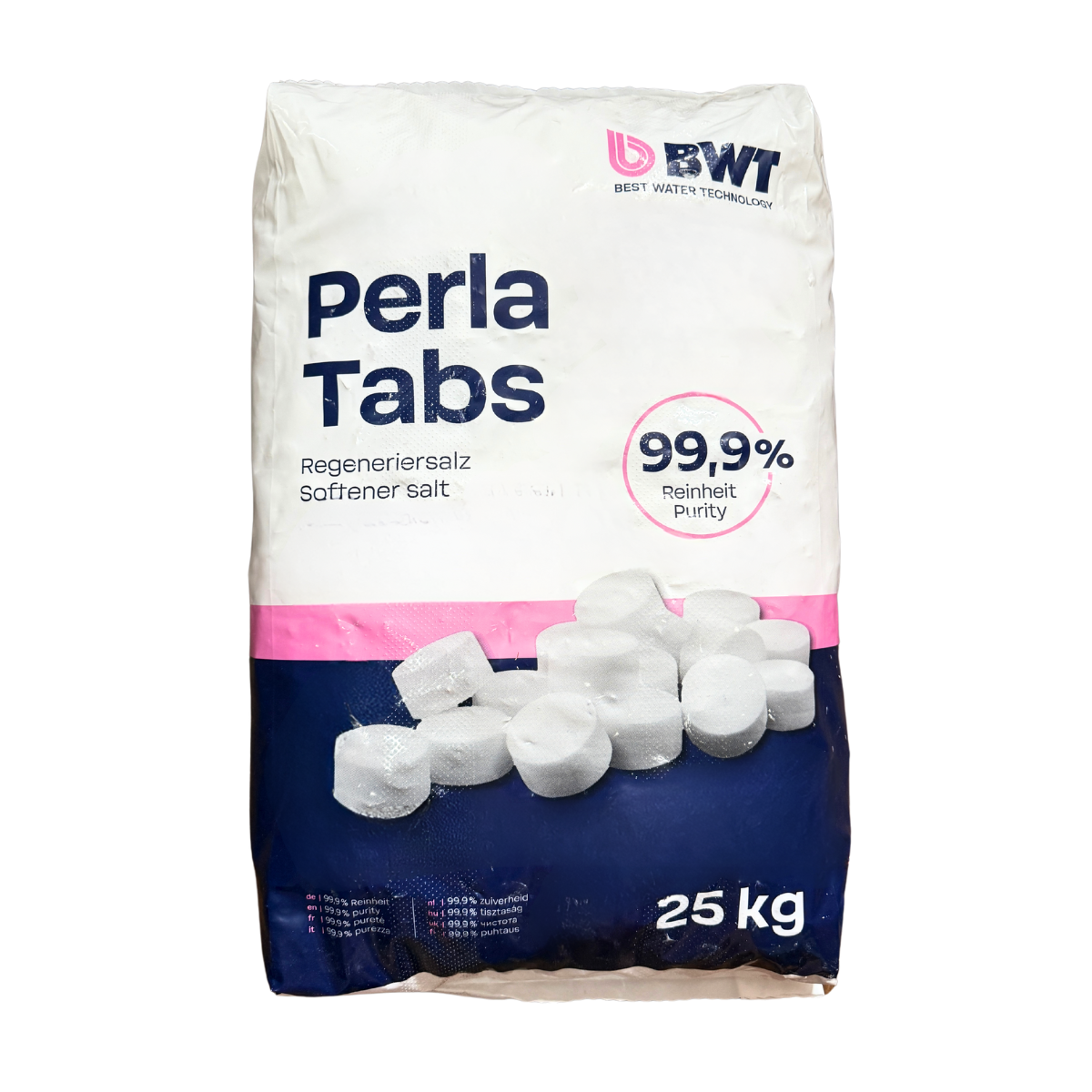 BWT Perla Tablettensalz | 40 x 25kg Sack | ganze Palette | 1000kg