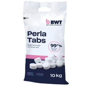 BWT – Perla-Tabs 10 kg Tablettensalz für Weichwasseranlagen – 10 Stück