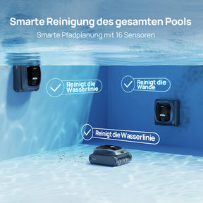 Beatbot AquaSense 2, 3-in-1 Poolreinigungsroboter | PRCSDE02-EU-G | 3 Jahre Garantie