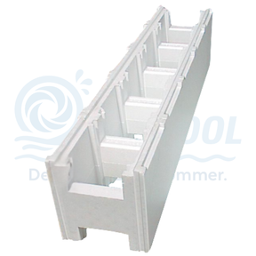 Neptun Iso-Massiv-Schalstein | Abmessung 1000x250x250mm