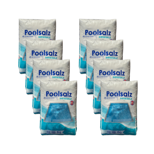Poolsalz | 8 x 25kg Sack | Salz aus Österreich | 200kg