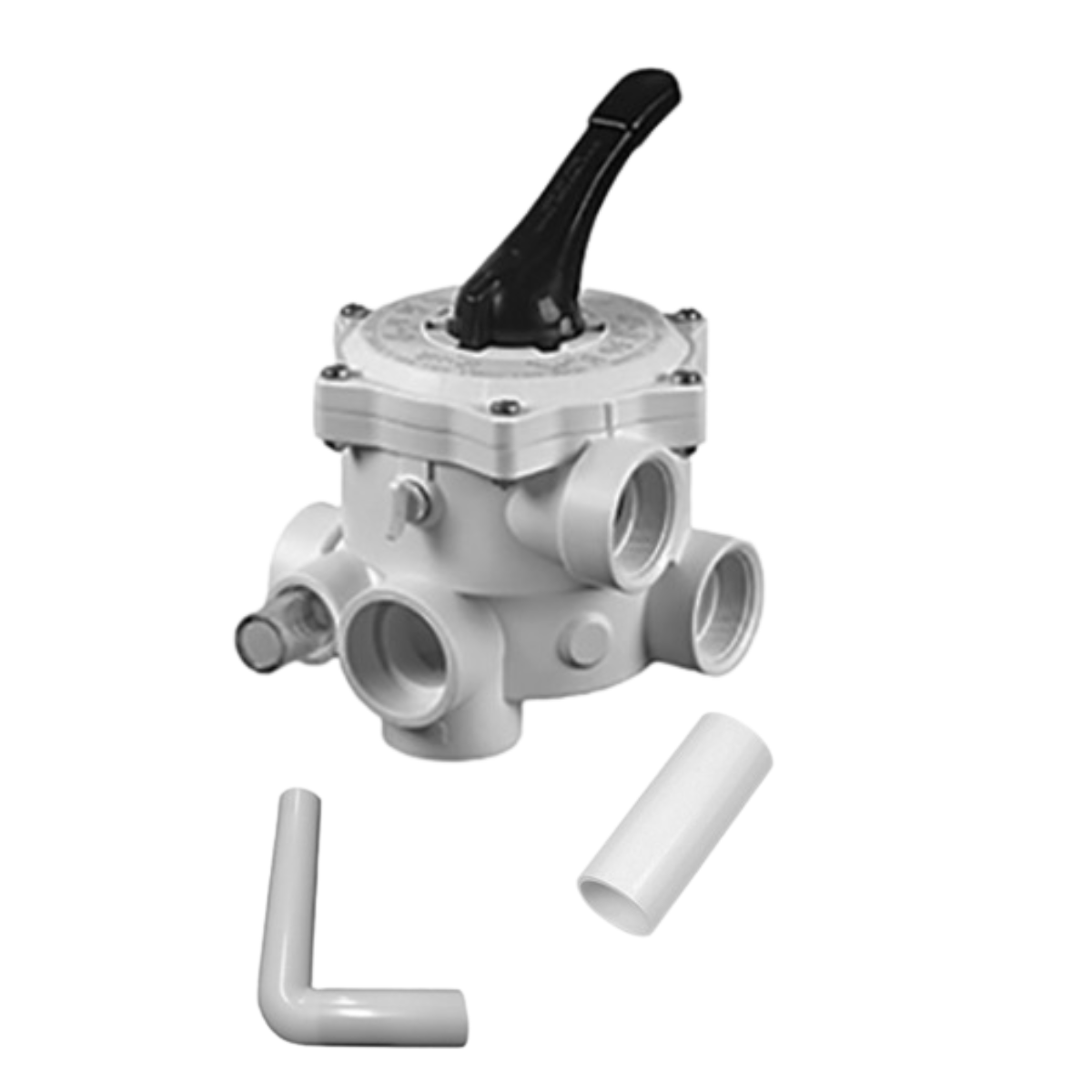Poolfilteranlage SET bis 45m³ „Basic45“ – Filterkessel 600mm + InverECO DE19 + 6-Wegeventil + 120 kg Glasfiltermedium
