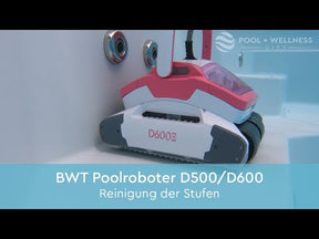 BWT Poolroboter D600 | inkl. APP | für Becken bis 12m Länge